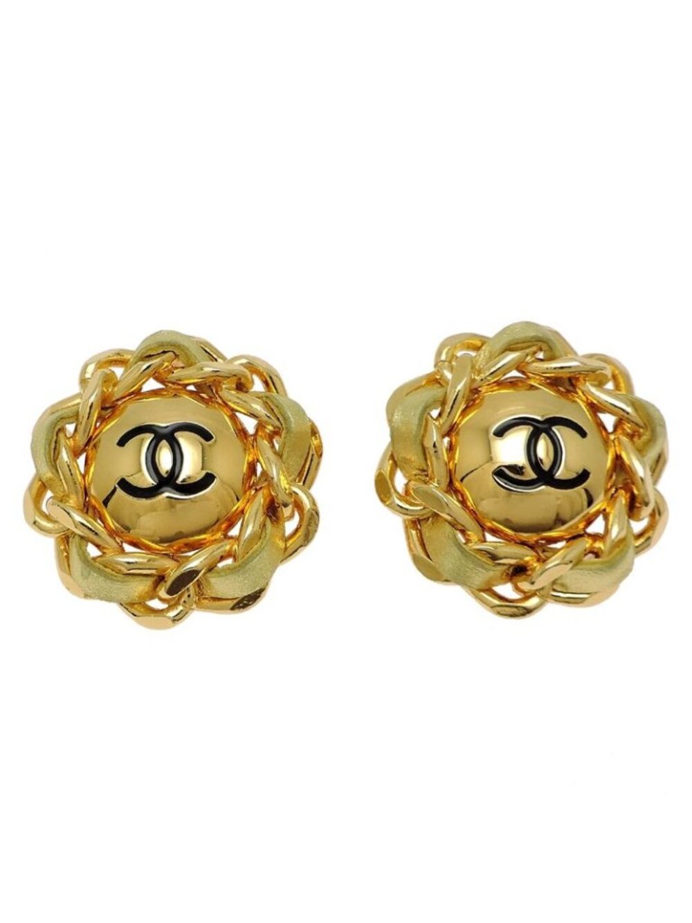 Chanel Earrings Silver